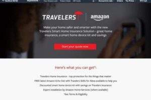 Travelers partners with Amazon to offer smart home solutions
